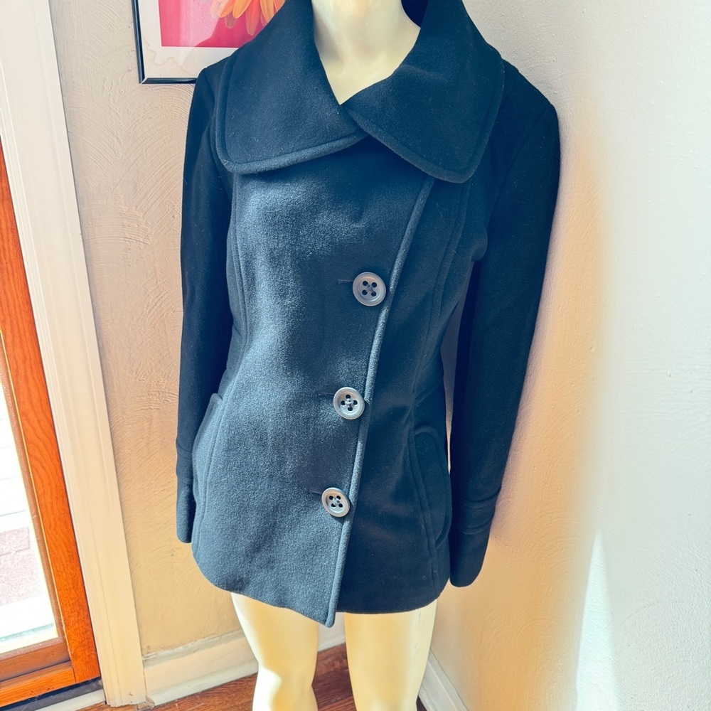 Searle wool/cashmere peacoat size8